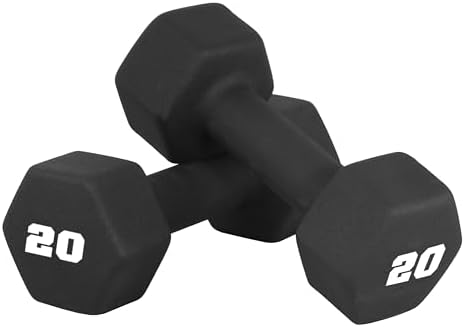 CAP Barbell Neoprene Dumbbell Weights Pairs & Sets | Multiple Colors